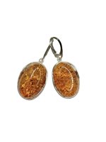 Orecchini Domar Donna Ambra in Argento Ambra AMBER-OR-17-280 - AMBER-OR-17-280